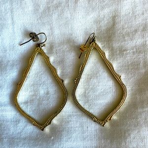 Kendra Scott gold earrings